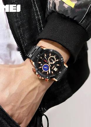 Фирменные спортивные часы skmei 9235rg, часы мужские классика, брендовые um-784 мужские часы
