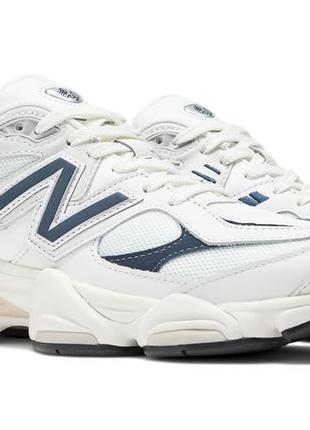 Кросівки new balance 9060 white navy, оригінал, u9060vnb