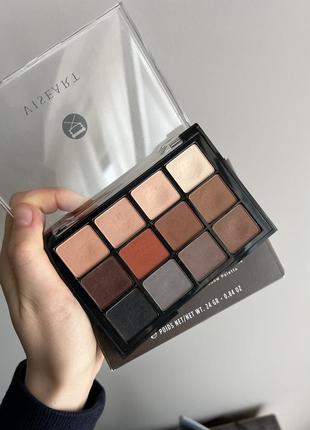 Палетка тіней viseart neutral matte1 фото