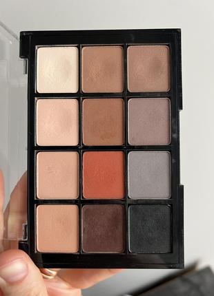 Палетка тіней viseart neutral matte2 фото