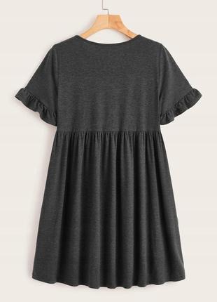 Сукня трапецієвидна мінімалістична з короткими рукавами, 1500+ відгуків, єдиний екземпляр2 фото