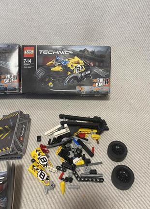 Конструктор lego technic 42058 мотоцикл і 42059 машина7 фото