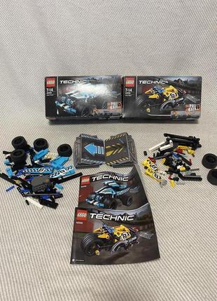 Конструктор lego technic 42058 мотоцикл і 42059 машина8 фото