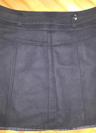 Шерстяная мини юбка от promod! p.-405 фото