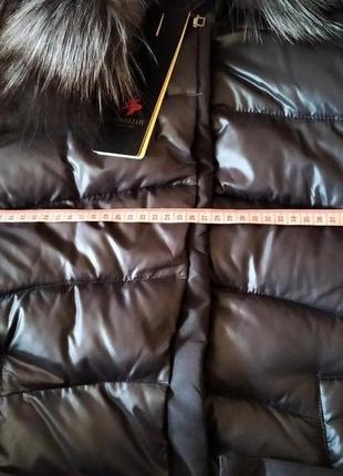 Пальто fodarlloy чернобурка зимний пуховик s 42-44 зима6 фото