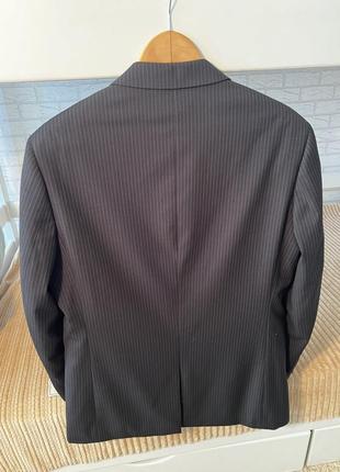 Оверсайз-пиджак с мужского плеча в полоску2 фото