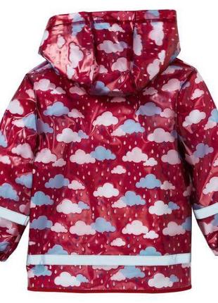 Куртка lupilu вітро-і водонепроникна, що відображає дощовик5 фото