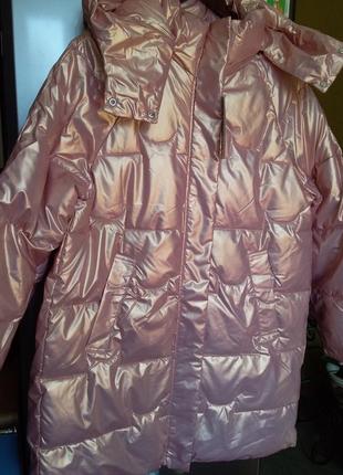 Куртка женская с капюшоном с водоотталкивающим покрытием новая с биркамм2 фото