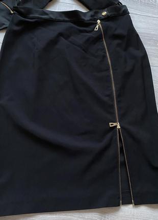 Костюм с юбкой пиджак lasagrada черный новый2 фото