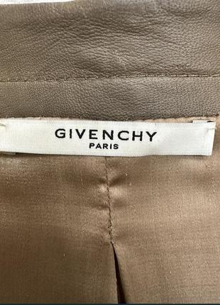 Кожаная куртка givenchy оригинал7 фото