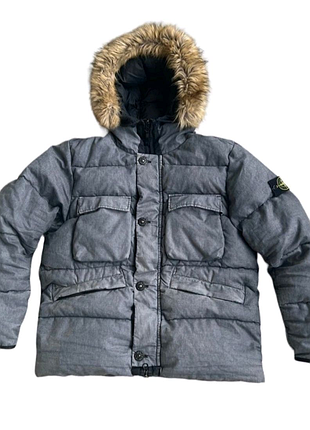 Пуховик stone island