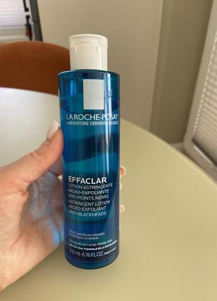 Лосьйон la roche-posay effaclar, для очищення і звуження пор, 200 мл3 фото