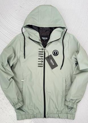 Новинка куртка вітровка чоловіча trap три кольори вітрівка