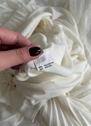 Невероятное винтажное старинное платье плиссе белая блузка юбка длинная миди вечерняя мерелин моноро8 фото