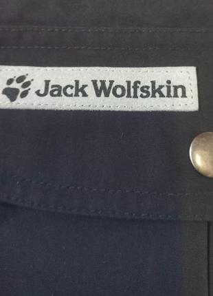 Графитная куртка - ветровка jack wolfskin5 фото