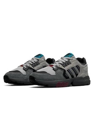 Мужские кроссовки adidas originals zx torsion gray