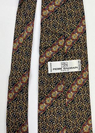 Pierre balmain краватка шовкова галстук3 фото