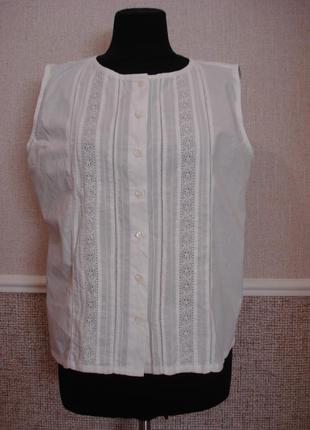 Летняя кофточка одежда в стиле боха блузка без рукавов бренд informals