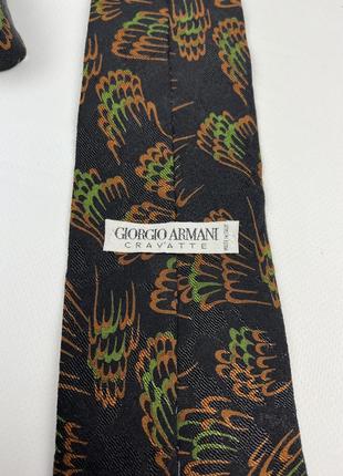 Giorgio armani краватка галстук шовк3 фото