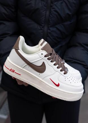 Женские демисезонные спортивные кроссовки nike air force mocco5 фото