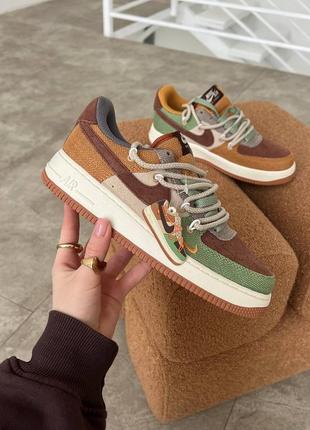 Кроссовки nike air force текстиль  •материал-текстиль •art 6743893 •размеры: 36-407 фото