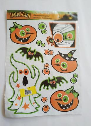 Хеловін хелловин наклейки декор halloween великі 41,5 див. 29