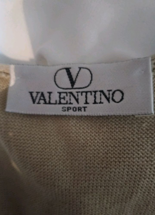 Бежева майка valentino2 фото