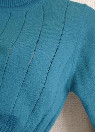 Теплий светр із бавовни mango р. xs, водолазка, гольф4 фото