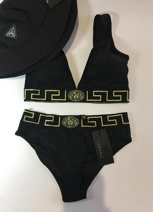Купальник в стиле versace