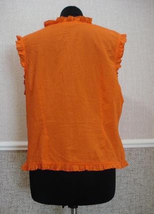 Летняя кофточка блузка без рукавов большого размера 18(xxxl)2 фото