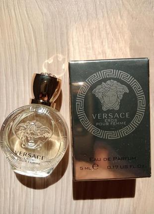 Оригинал versace eros pour femme 5 мл