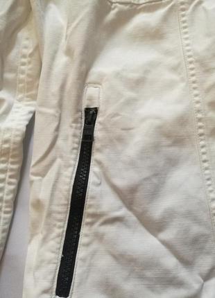 Куртка-ветровка armani exchange,белая,размер м4 фото