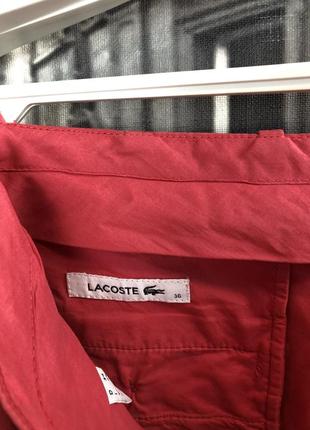 Оригинальные брюки lacoste garment dyed5 фото