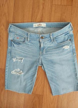 Стильные шорты,джинсовые,hollister5 фото