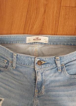Стильные шорты,джинсовые,hollister10 фото