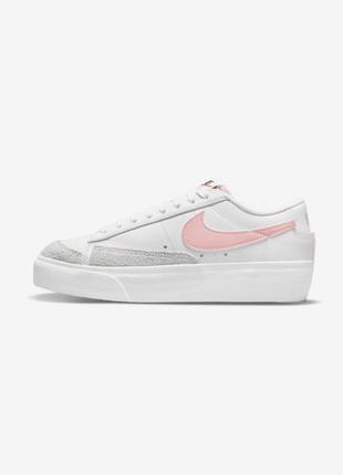 Женские кроссовки nike blazer low platform1 фото