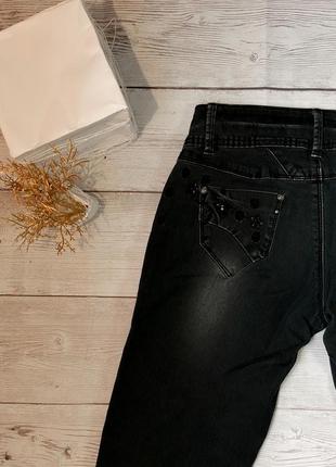 Облегающие джинсы мом высокая посадка скинни зауженные по фигуре брюки брюки джинс4 фото