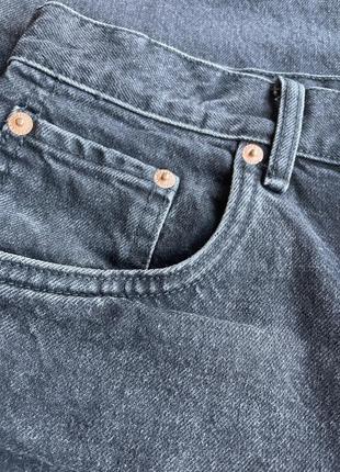 Чоловічі джинси zara темно- сірі, р. 406 фото