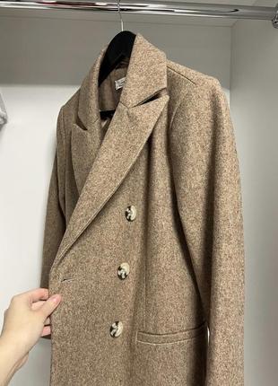 Роскошное шерстяное пальто миди glamorous4 фото