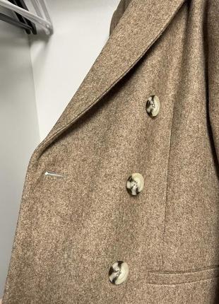 Роскошное шерстяное пальто миди glamorous5 фото