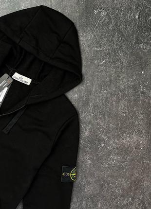 Zip hoodie  black 🥷9 фото