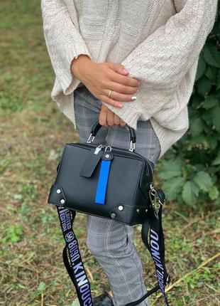 Сумка на длинной ручке cross-body бананка сумочка трендовая и стильная кроссбоди2 фото