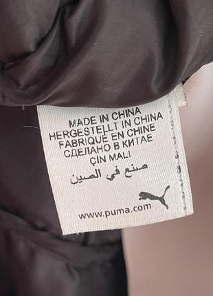 Легкая женская стеганая пуховая куртка puma5 фото