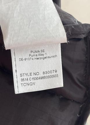 Легка жіноча стьобана пухова куртка puma10 фото