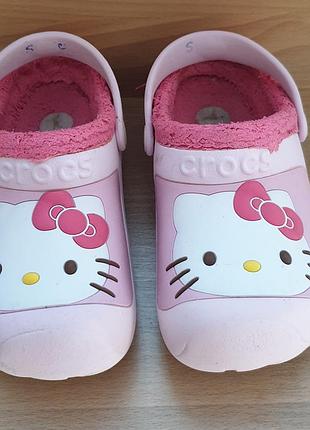 Crocs hello kitty 12-13 розмір
