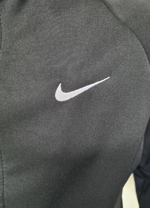 Мужская олимпийка nike чёрная еластик дайвинг, кофта на молнии спортивная мужская, олимпийка, толстовка кофта найк весна лето осень4 фото