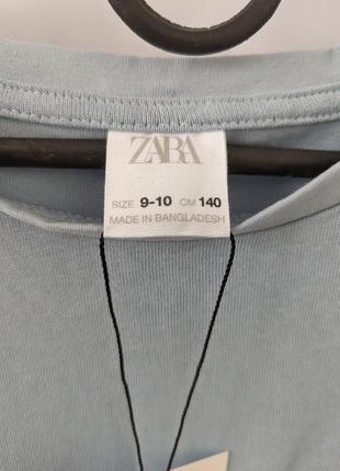 Футболка оверсайз для девочки zara испания 9-10, 1404 фото