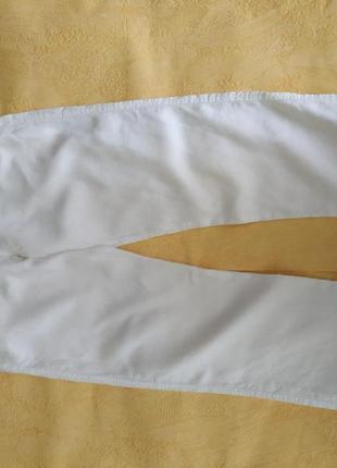 Белые брюки zara3 фото