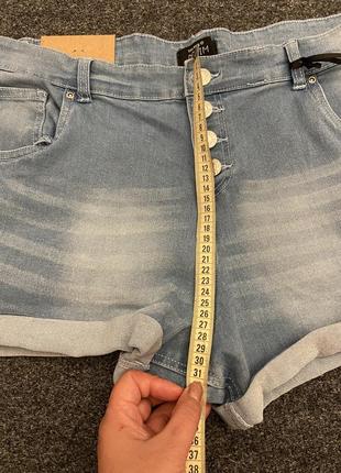 Шорты женские джинсовые 54 размера2 фото