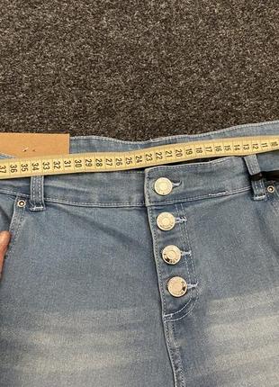 Шорти жіночі джинсові 52 розміру3 фото